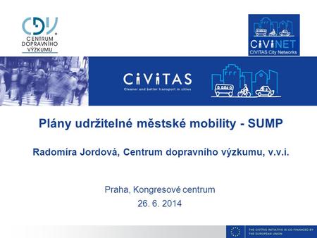Plány udržitelné městské mobility - SUMP