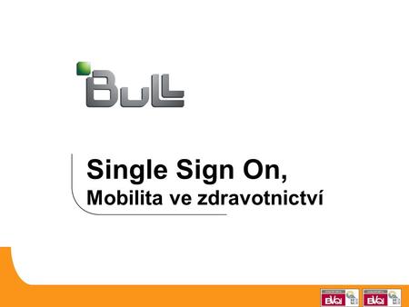 Single Sign On, Mobilita ve zdravotnictví. 2  BULL s.r.o. založena v roce 1993  100% vlastníkem Bull s.r.o. je Group Bull  Akvizice: v r. 1999 100%