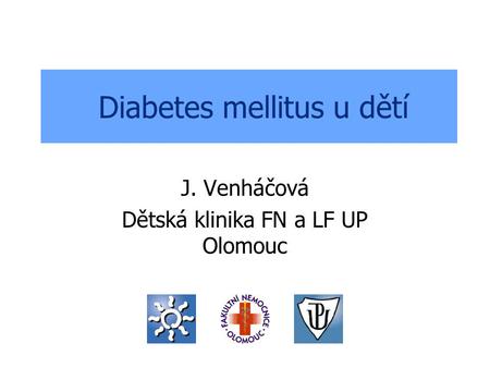 Diabetes mellitus u dětí