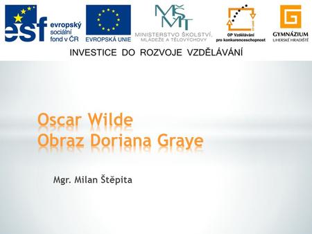 Oscar Wilde Obraz Doriana Graye