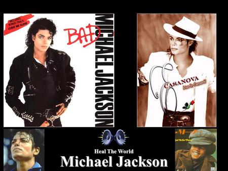 Michael Jackson Heal The World Originál obal alba 1982 to Thriller.