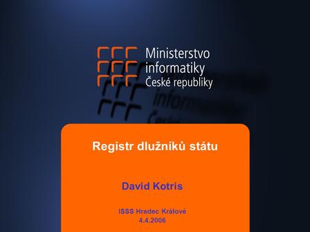 Registr dlužníků státu