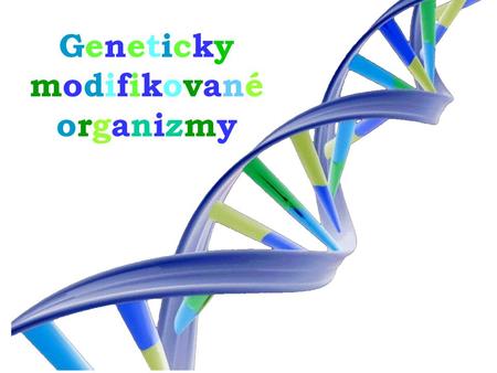 Geneticky modifikované organizmy