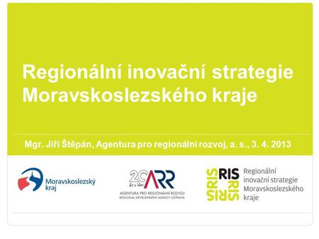 Regionální inovační strategie Moravskoslezského kraje