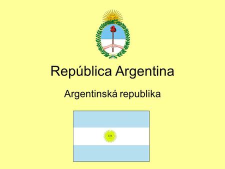 Argentinská republika