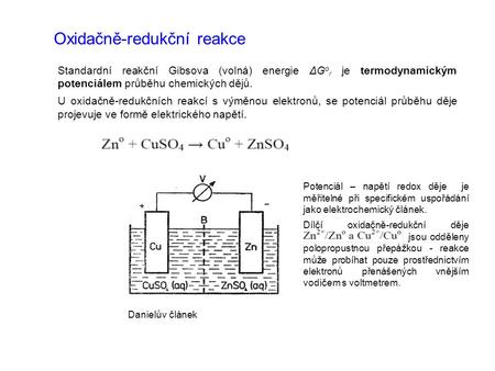 Oxidačně-redukční reakce