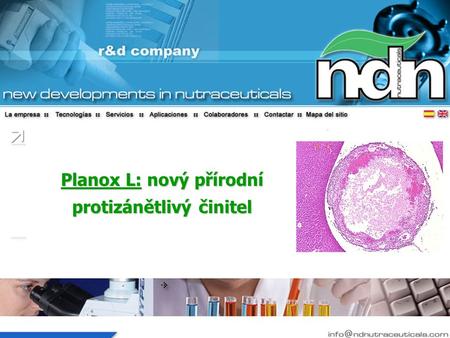 Planox L: nový přírodní protizánětlivý činitel