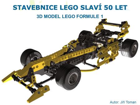 STAVEBNICE LEGO SLAVÍ 50 LET