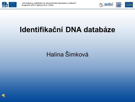 Identifikační DNA databáze