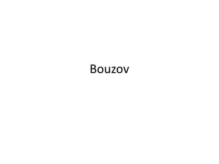 Bouzov.
