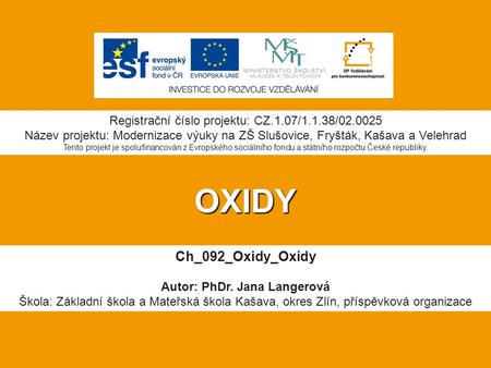 OXIDY Ch_092_Oxidy_Oxidy