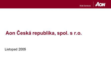 Aon Česká republika, spol. s r.o.