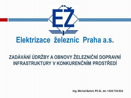 Elektrizace železnic Praha a.s.