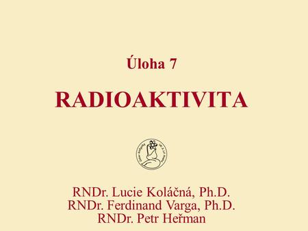 RNDr. Ferdinand Varga, Ph.D.