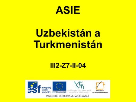 Uzbekistán a Turkmenistán