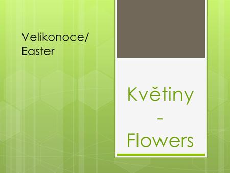 Velikonoce/ Easter Květiny - Flowers. Přírodní dary / natural gifts  Na velikonoční stůl se mimo obarvených vajíček dává i suchá tráva, kroucené větve.