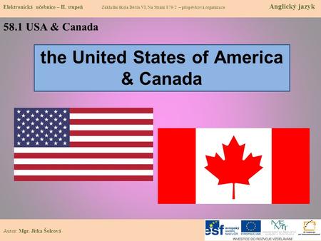 the United States of America & Canada