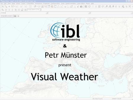 & Petr Münster present Visual Weather.
