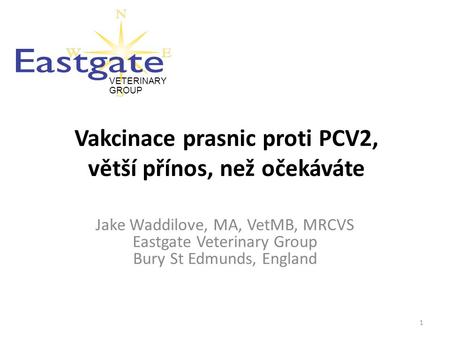 Vakcinace prasnic proti PCV2, větší přínos, než očekáváte