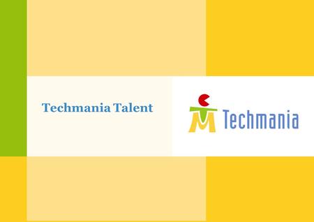 Techmania Talent. 2 Hledáme právě Vás Dokážete se poprat se zodpovědností? ??? Dřímá ve Vás zájem o robotiku či IT? ??? Máte nápady a toužíte se zabývat.
