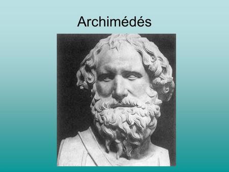Archimédés.