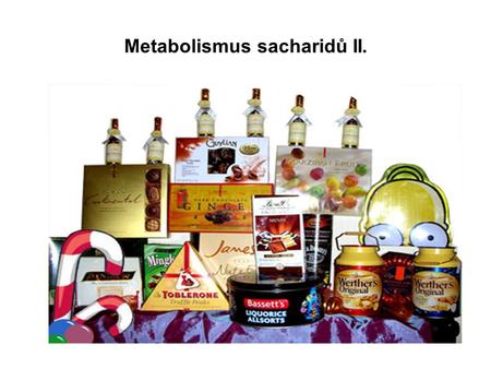 Metabolismus sacharidů II.