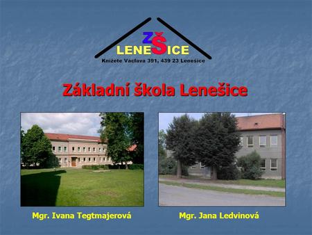 Základní škola Lenešice