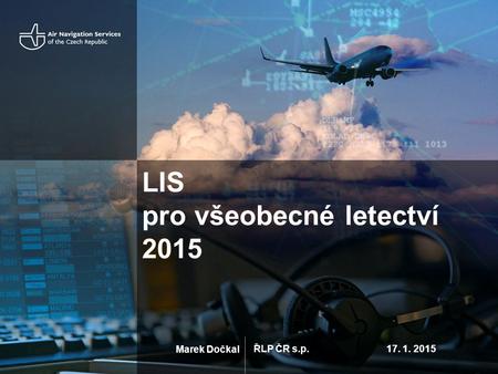 LIS pro všeobecné letectví 2015