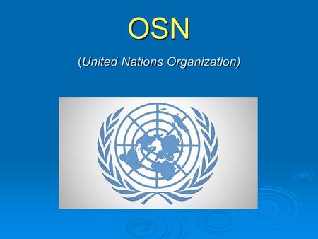 OSN (United Nations Organization)