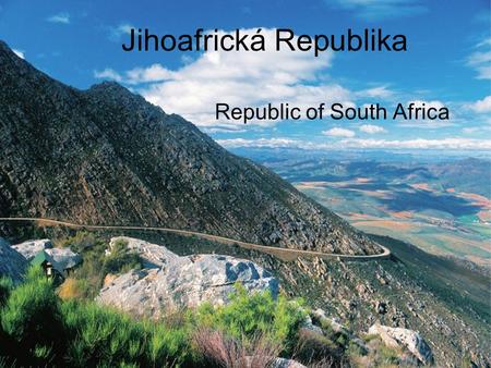 Jihoafrická Republika