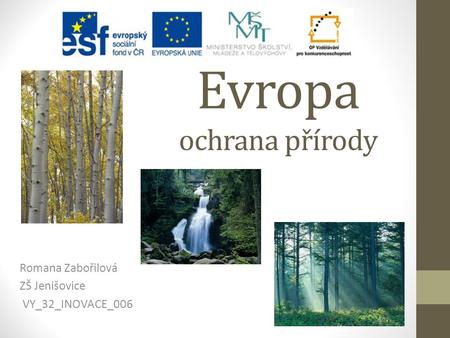 Evropa ochrana přírody