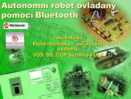 Autonomní robot ovládaný pomocí Bluetooth