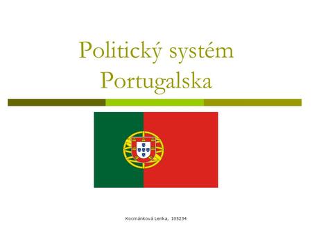 Politický systém Portugalska