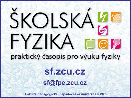 Sf.zcu.cz Fakulta pedagogická, Západočeská univerzita v Plzni.