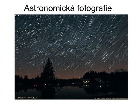 Astronomická fotografie