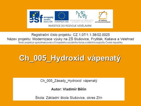 Ch_005_Hydroxid vápenatý