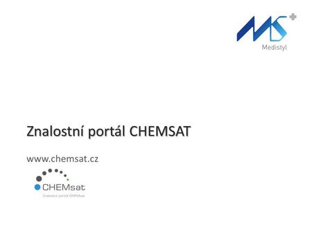 Znalostní portál CHEMSAT