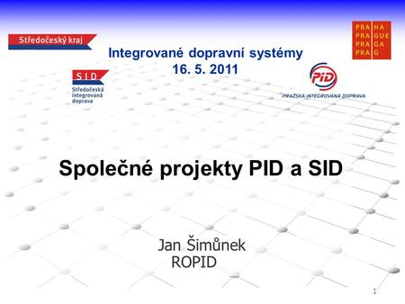Společné projekty PID a SID