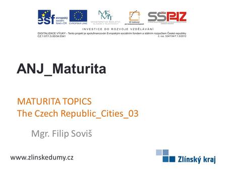 MATURITA TOPICS The Czech Republic_Cities_03