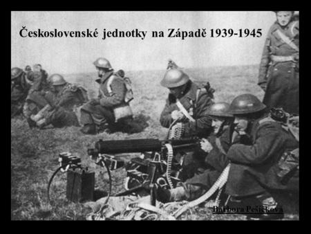 Československé jednotky na Západě