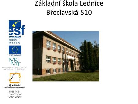 Základní škola Lednice Břeclavská 510. Cestovní ruch v ČR.