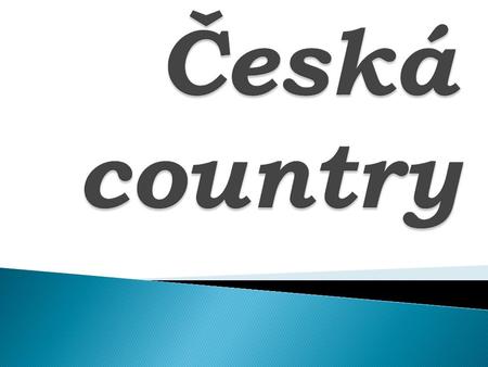 Česká country.
