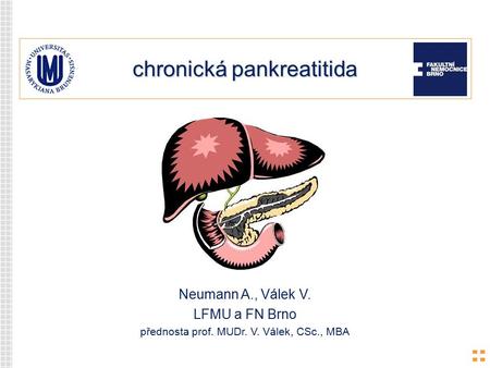 chronická pankreatitida