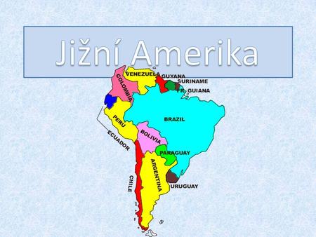 podle podobných přírodních podmínek rozdělujeme státy Jižní Ameriky do 3 oblastí: – andské země – horské lesy, výrazná výšková členitost – laplatské země.