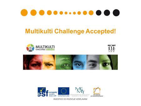 Multikulti Challenge Accepted!. 2 NESEHNUTÍ nestátní nezisková organizace propojování sociálně – ekologických problémů 6 hlavních programů: Ženská práva.