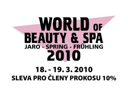 •Společnost BEAUTY EXPO, pořadatel veletrhů kosmetiky, kadeřnictví a zdravého životního stylu, plánuje 9. a 10. kosmetický veletrh na termíny 18. a 19.