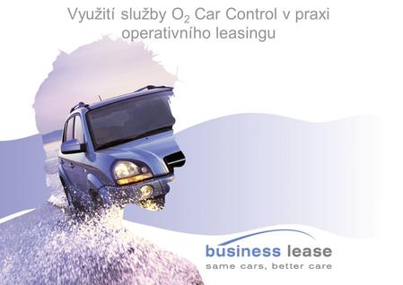 Využití služby O2 Car Control v praxi operativního leasingu