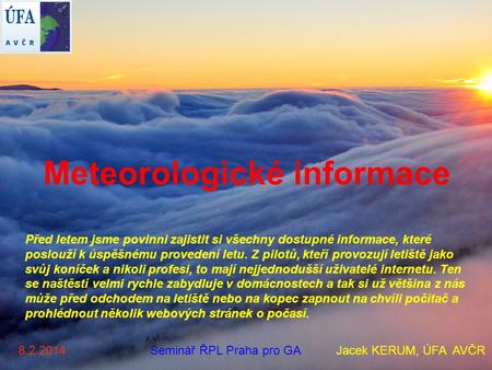 Meteorologické informace