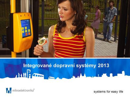 Integrované dopravní systémy 2013