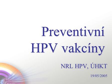 Preventivní HPV vakcíny